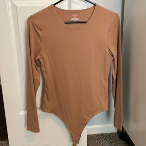 Nuuds bodysuit- M- Cinnamon